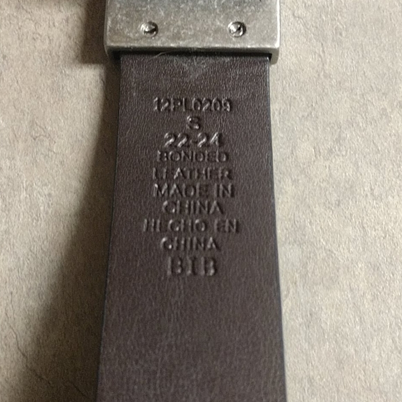 Tony Hawk Reversible Leather Belt Size 6 - Picture 8 of 9